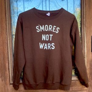 The Wishing Elephant S’mores Not Wars Sweatshirt